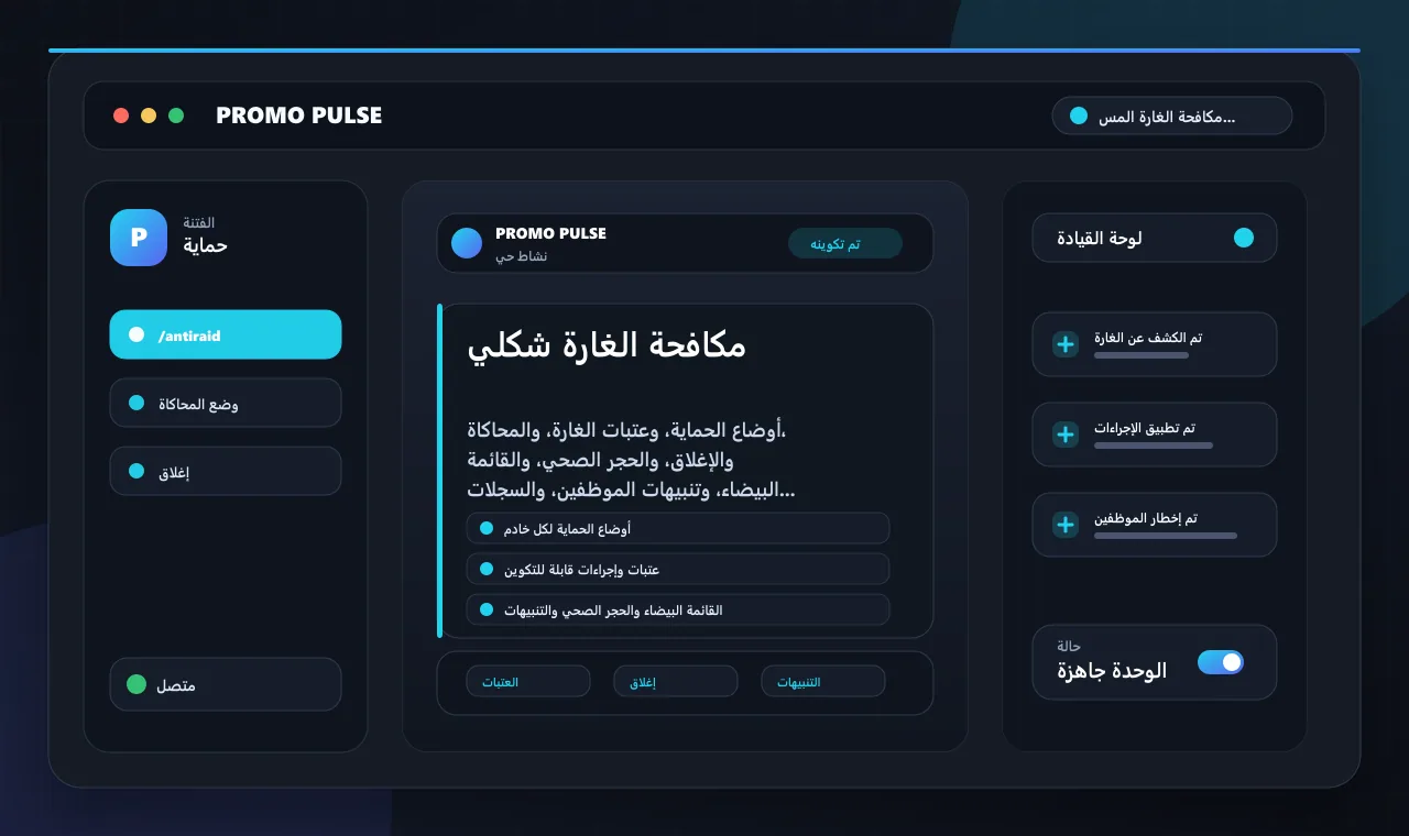 مكافحة الغارة شكلي
