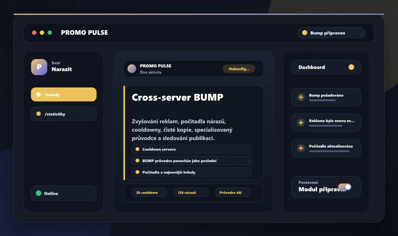 Cross-server BUMP