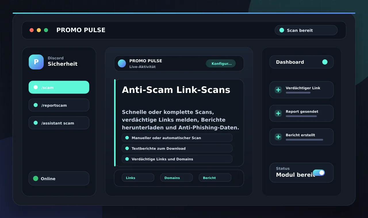 Anti-Scam Link-Scans