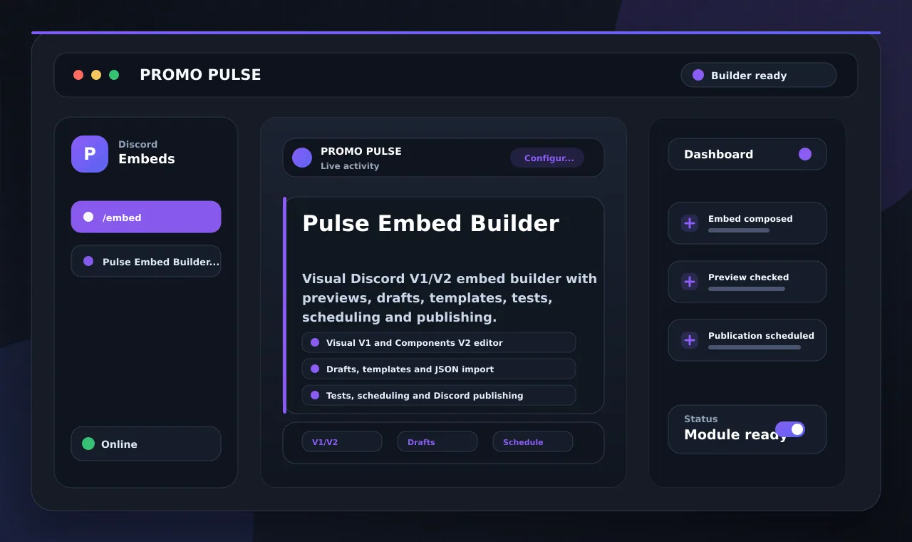 Pulse Embed Builder