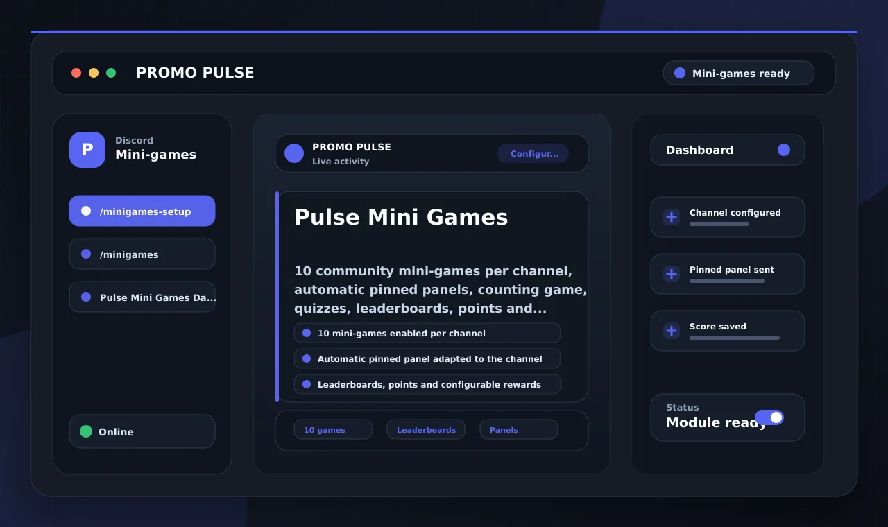Pulse Mini Games