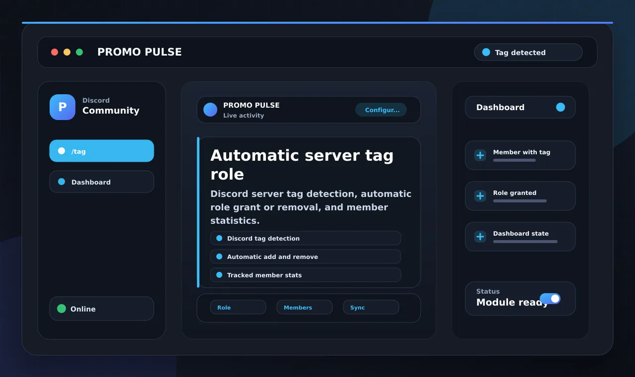 Automatic server tag role