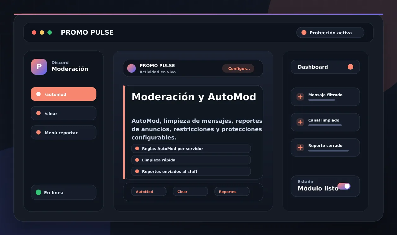 Moderación y AutoMod