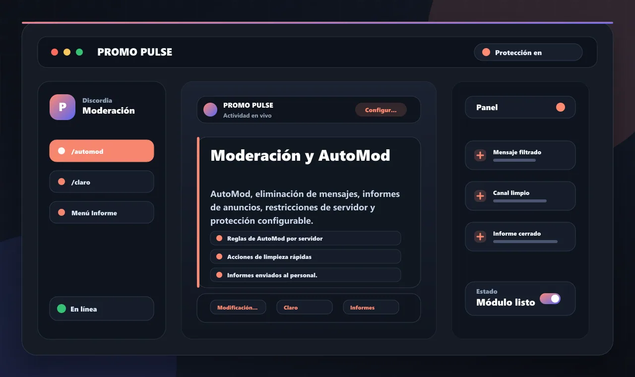 Moderación y AutoMod