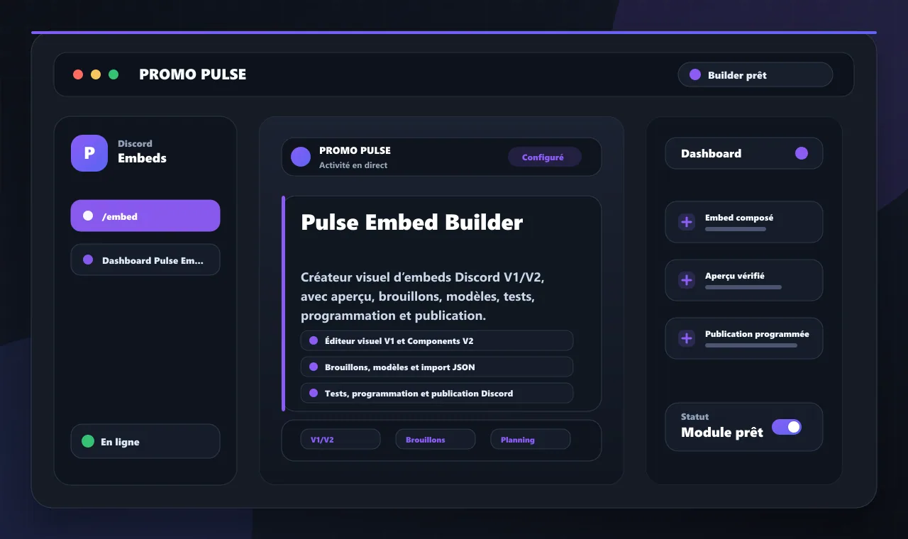 Pulse Embed Builder