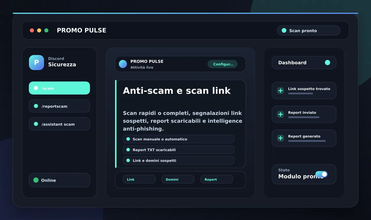 Anti-scam e scan link