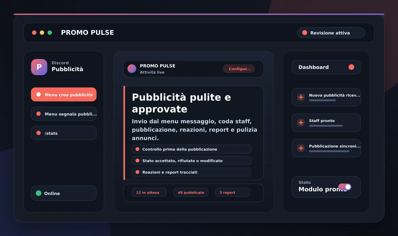 Pubblicità pulite e approvate