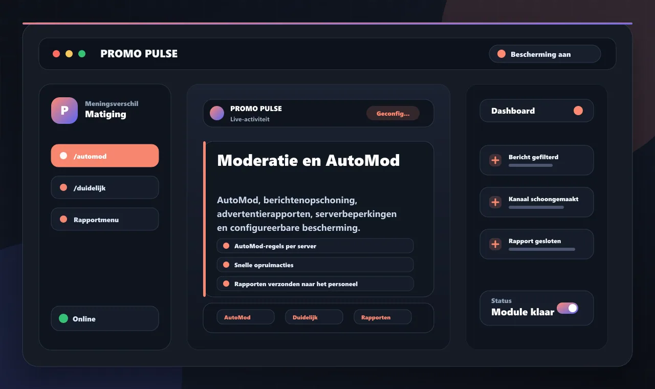 Moderatie en AutoMod