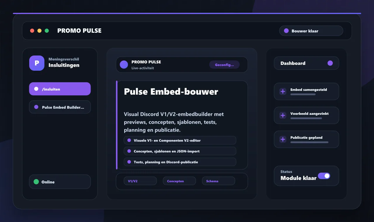 Pulse Embed-bouwer