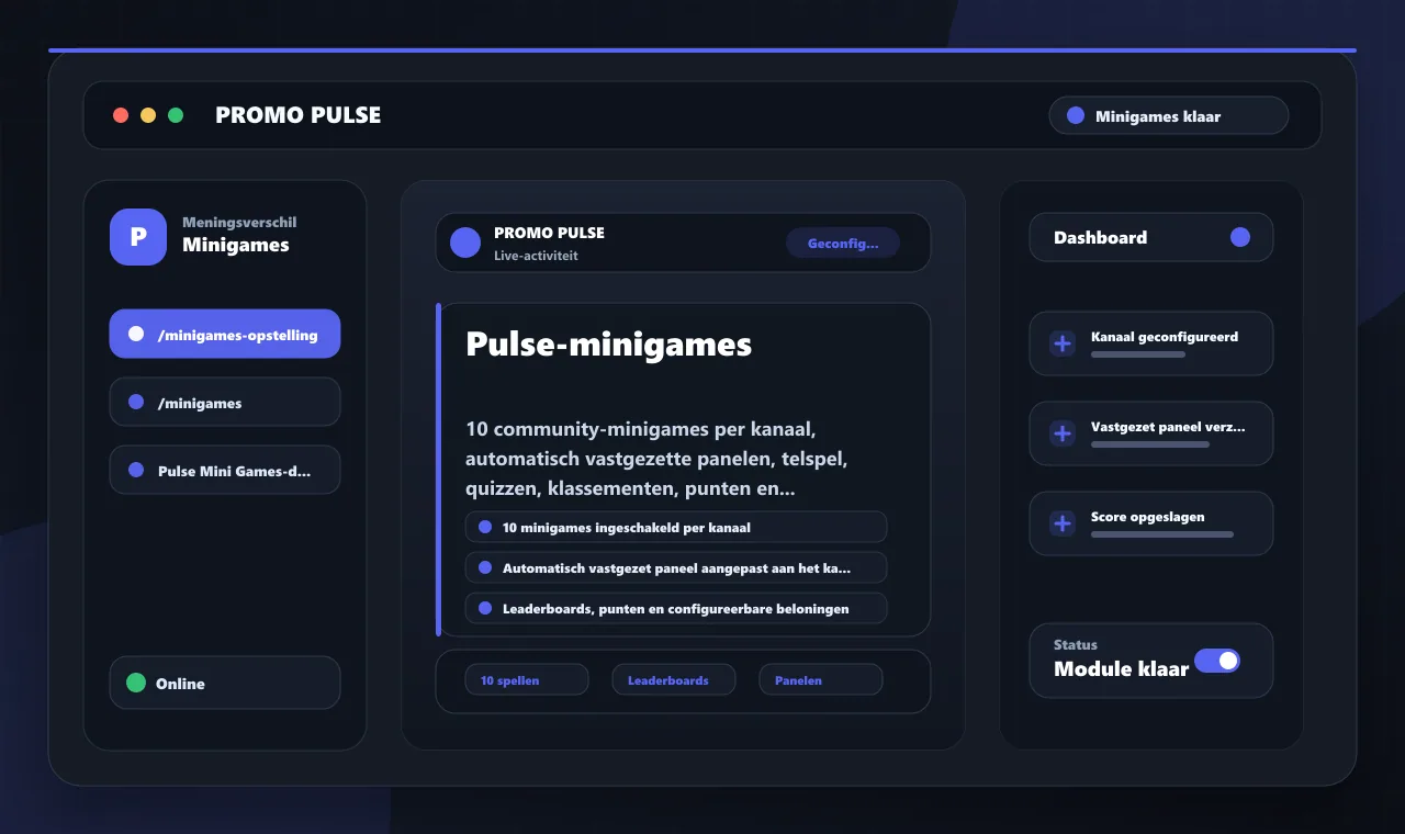 Pulse-minigames