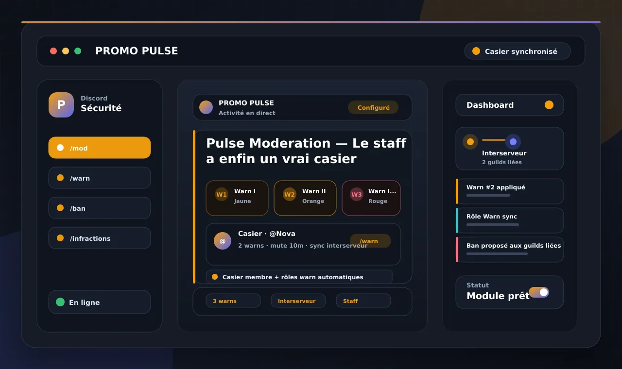Pulse Moderation — Endlich eine echte Akte fürs Staff