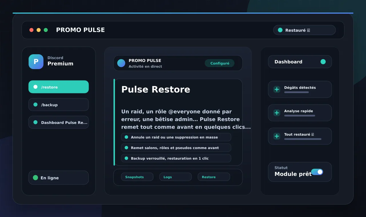 Pulse Restore