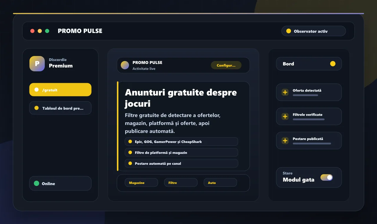 Anunturi gratuite despre jocuri