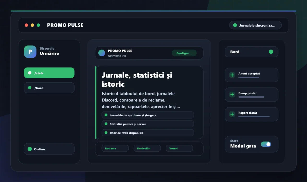Jurnale, statistici și istoric