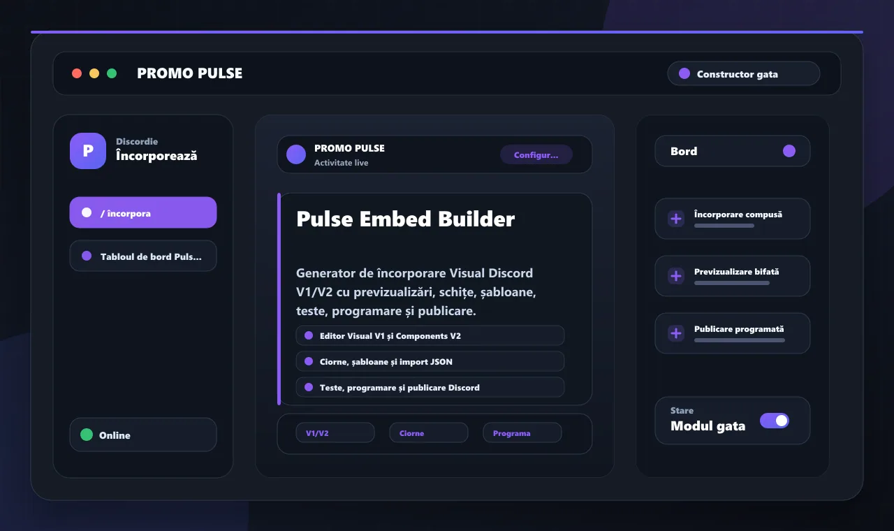 Pulse Embed Builder