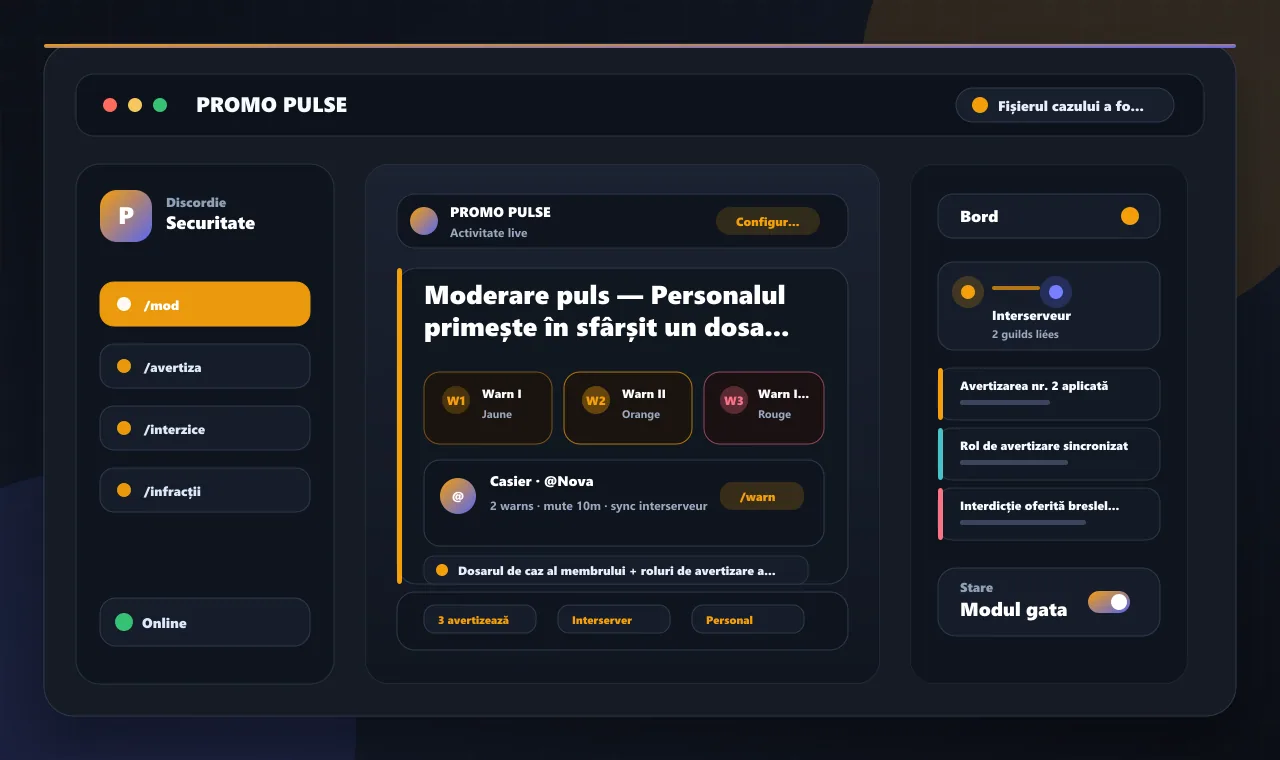 Moderare puls — Personalul primește în sfârșit un dosar de caz real