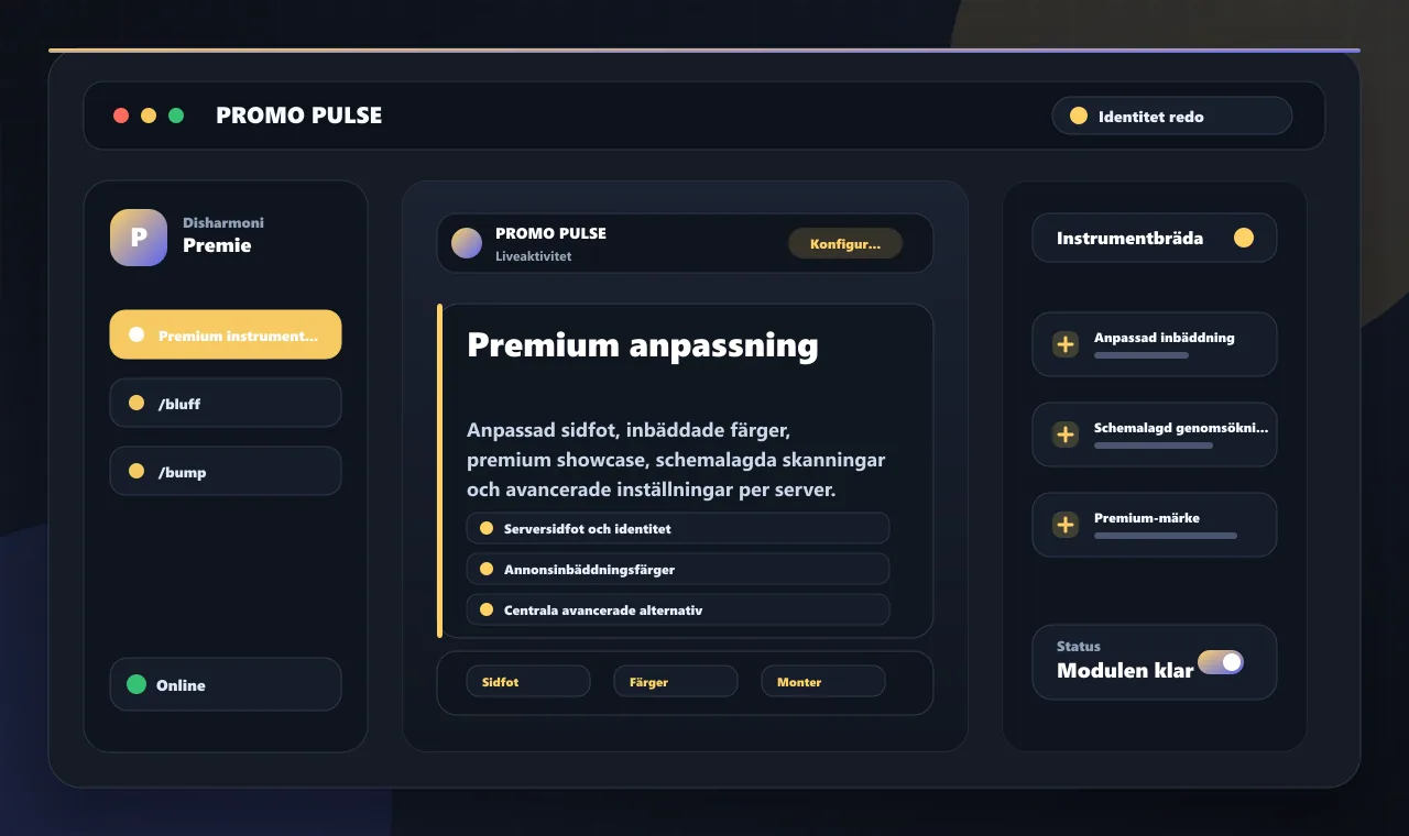 Premium anpassning