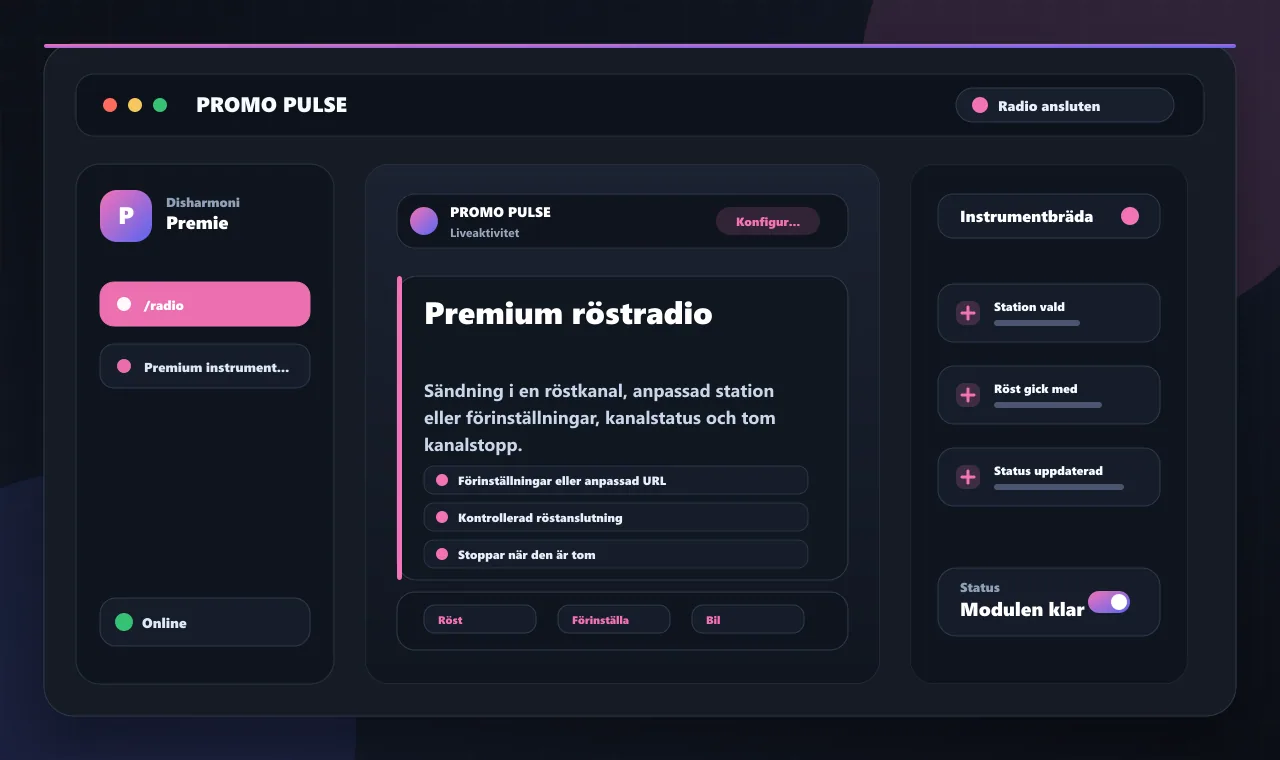 Premium röstradio