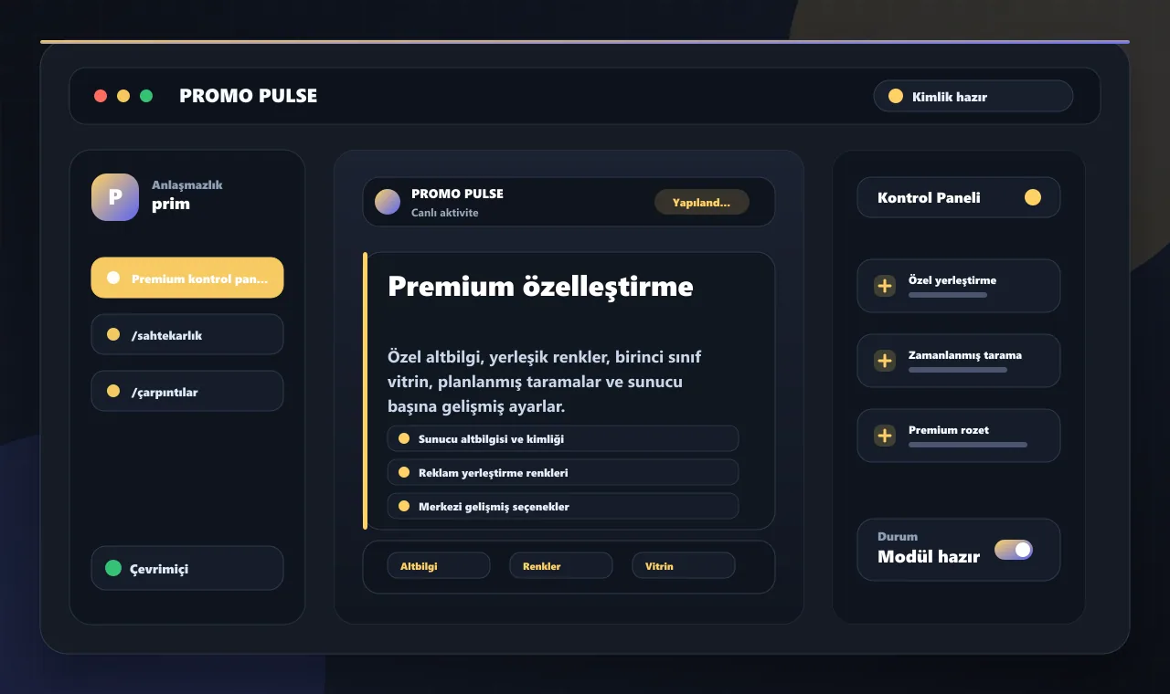 Premium özelleştirme