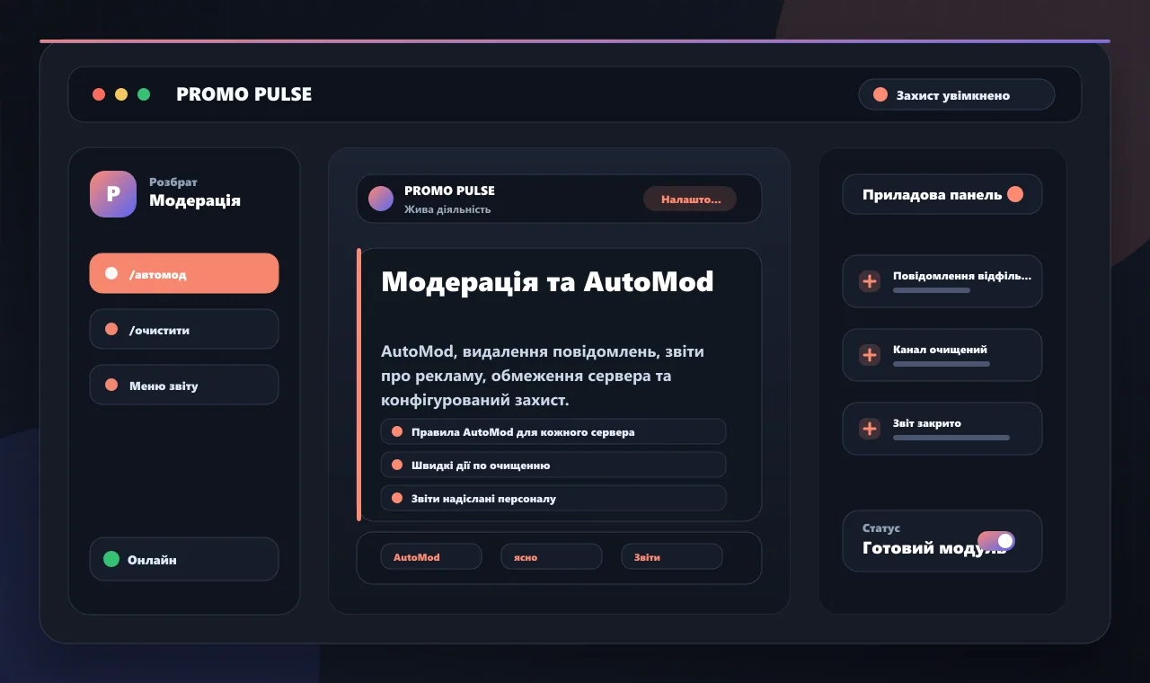 Модерація та AutoMod