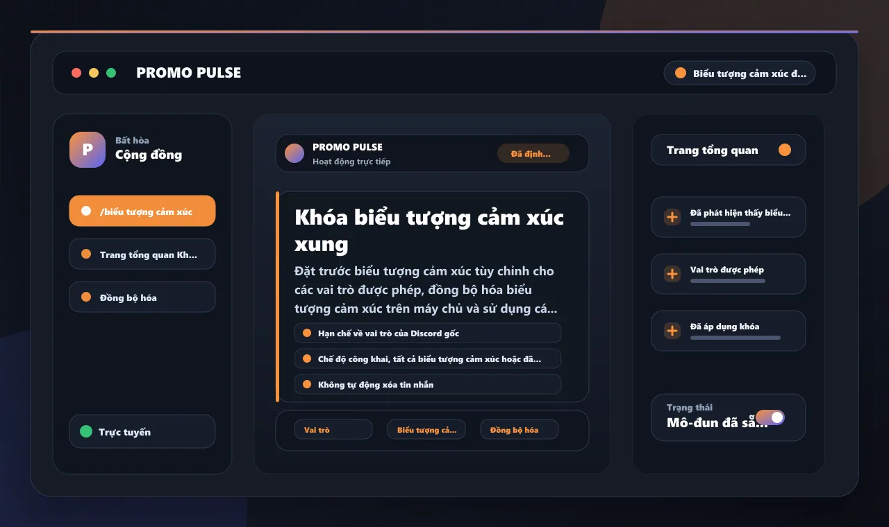 Khóa biểu tượng cảm xúc xung