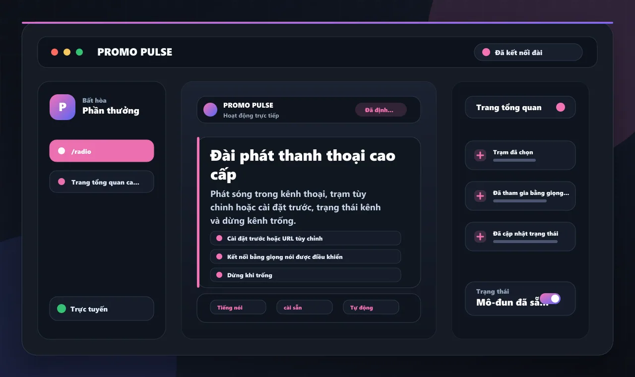 Đài phát thanh thoại cao cấp