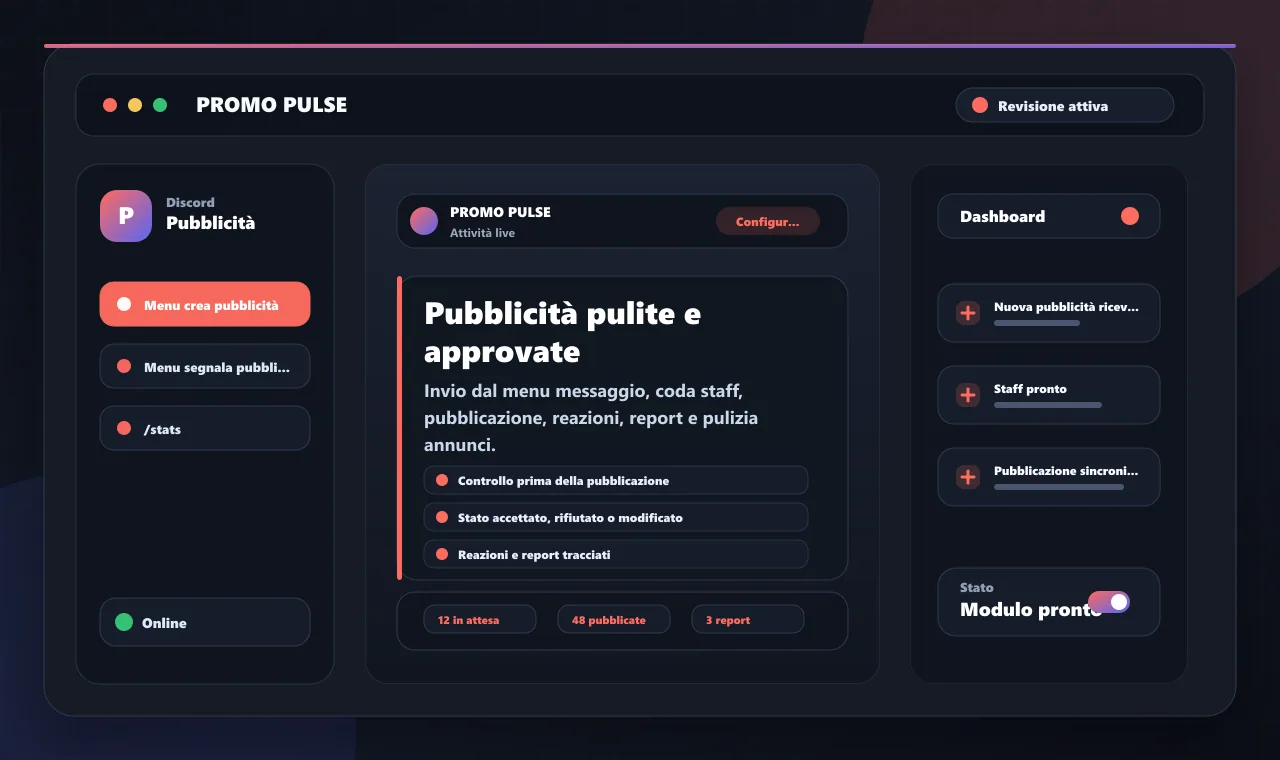Pubblicità pulite e approvate